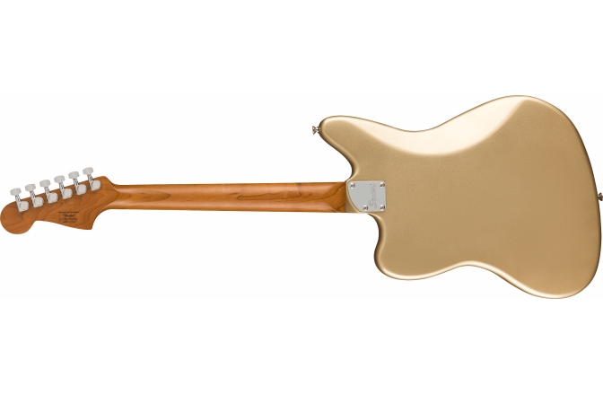 Chitară Electrică Fender Squier Contemporary Jaguar HH ST Laurel Fingerboard Black Pickguard Shoreline Gold