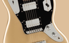 Chitară Electrică Fender Squier Contemporary Jaguar HH ST Laurel Fingerboard Black Pickguard Shoreline Gold