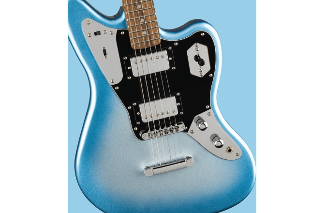 Chitară Electrică Fender Squier Contemporary Jaguar HH ST Laurel Fingerboard Black Pickguard Sky Burst Metallic