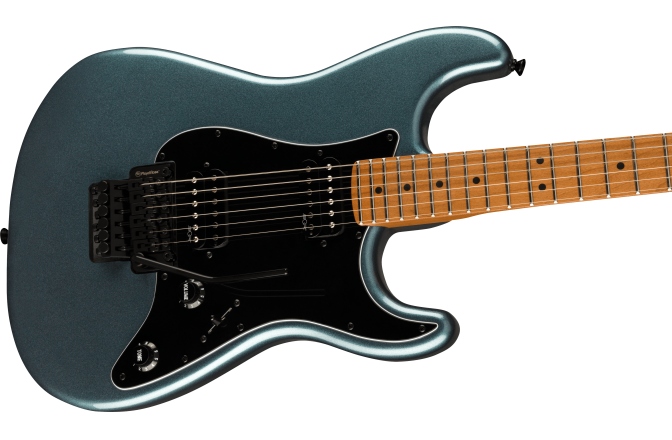 Chitară electrică Fender Squier Contemporary Strat HH FR Gunmetal Metallic