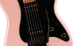 Chitară Electrică Fender Squier Contemporary Stratocaster HH FR Roasted Maple Fingerboard Black Pickguard Shell Pink Pearl