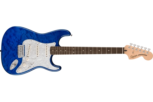 FSR Affinity Series Stratocaster QMT IL Blue Transparent