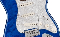 Chitara electrica Fender Squier FSR Affinity Series Stratocaster QMT IL Blue Transparent