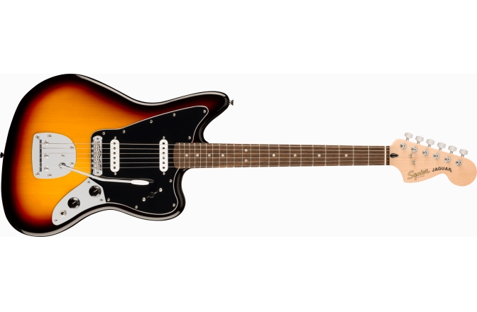Chitară Electrică Fender Squier  Jaguar LF Black Pickguard 3-Color Sunburst