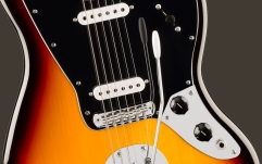 Chitară Electrică Fender Squier  Jaguar LF Black Pickguard 3-Color Sunburst
