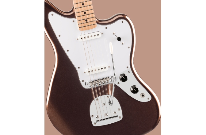 Chitară Electrică Fender Squier  Jaguar MF White Pickguard Mystic Metallic Brown