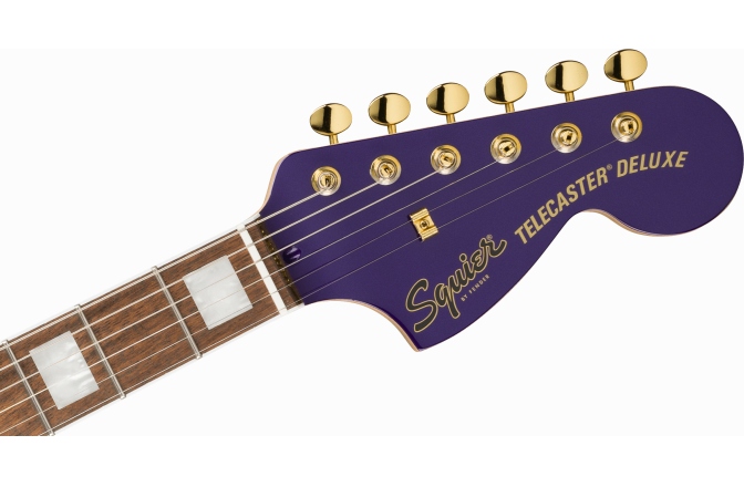 Chitară electrică Fender Squier Limited Edition Paranormal Troublemaker Tele Deluxe Purple Metallic