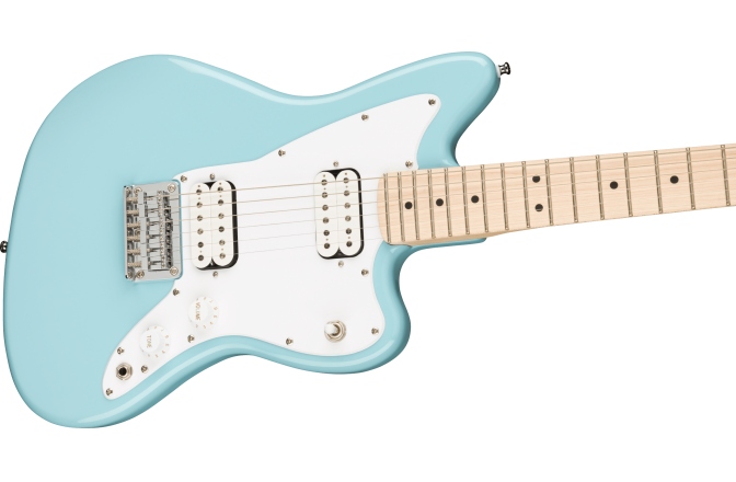 Chitară Electrică Fender Squier Mini Jazzmaster HH Maple Fingerboard Daphne Blue