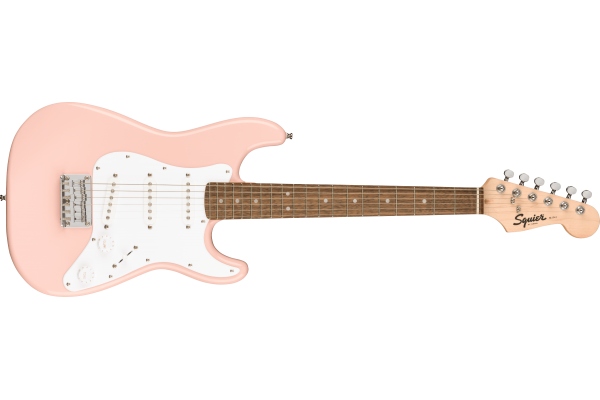 Mini Stratocaster Laurel Fingerboard Shell Pink