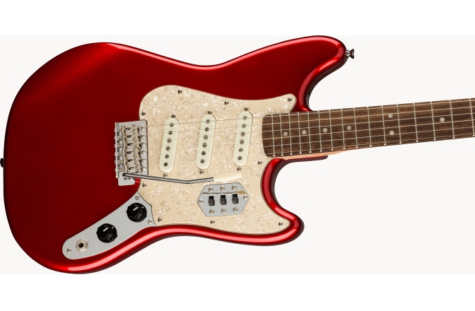 Chitară Electrică Fender Squier Paranormal Cyclone Laurel Fingerboard Pearloid Pickguard Candy Apple Red