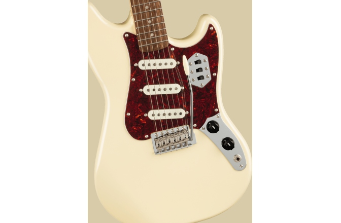 Chitară Electrică Fender Squier Paranormal Cyclone Laurel Fingerboard Tortoiseshell Pickguard Pearl White