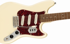 Chitară Electrică Fender Squier Paranormal Cyclone Laurel Fingerboard Tortoiseshell Pickguard Pearl White