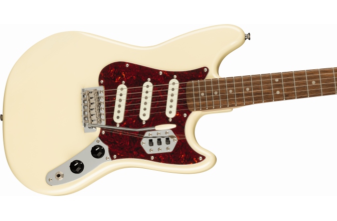 Chitară Electrică Fender Squier Paranormal Cyclone Laurel Fingerboard Tortoiseshell Pickguard Pearl White