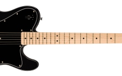 Chitară Electrică Fender Squier Paranormal Esquire Deluxe Maple Fingerboard Black Pickguard Metallic Black