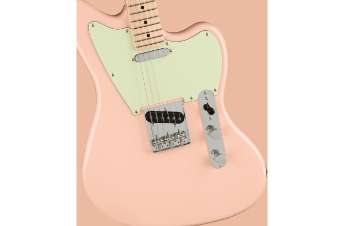 Chitară Electrică Fender Squier Paranormal Offset Telecaster Maple Fingerboard Mint Pickguard Shell Pink