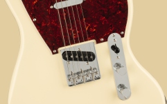 Chitară Electrică Fender Squier Paranormal Offset Telecaster Maple Fingerboard Tortoiseshell Pickguard Olympic White