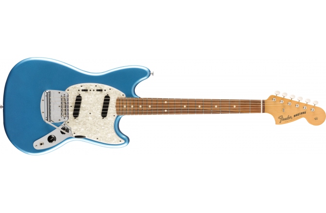 Chitară Electrică Fender Vintera '60s Mustang Pau Ferro Fingerboard, Lake Placid Blue