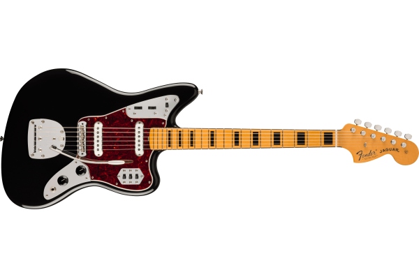 Vintera II '70s Jaguar Maple Fingerboard Black