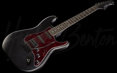Chitară electrică Harley Benton ST-20HSS Satin Black