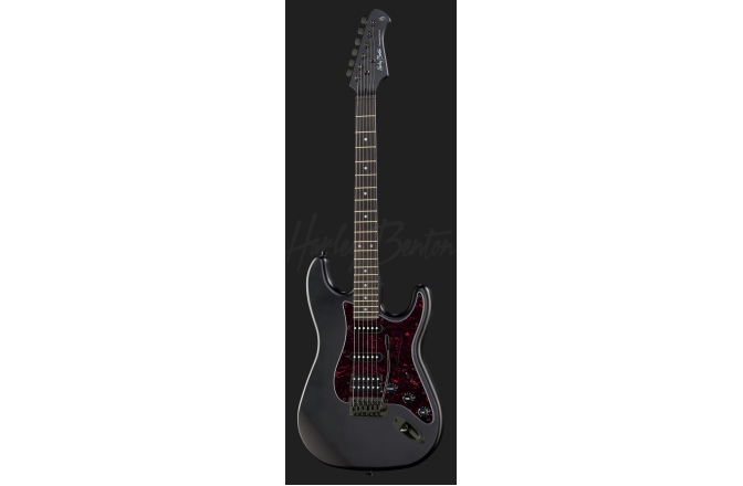 Chitară electrică Harley Benton ST-20HSS Satin Black