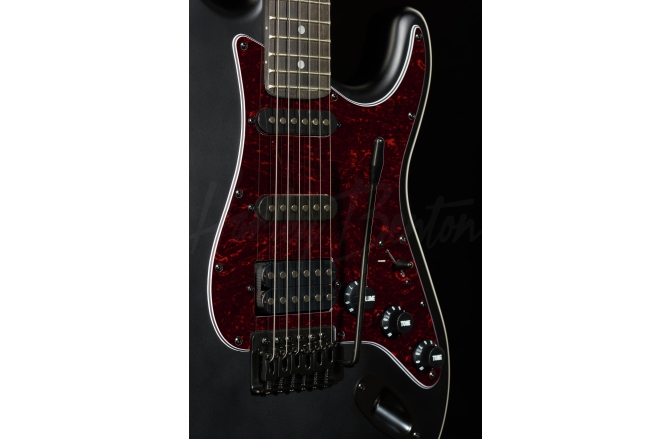 Chitară electrică Harley Benton ST-20HSS Satin Black