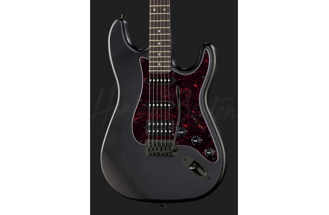 Chitară electrică Harley Benton ST-20HSS Satin Black