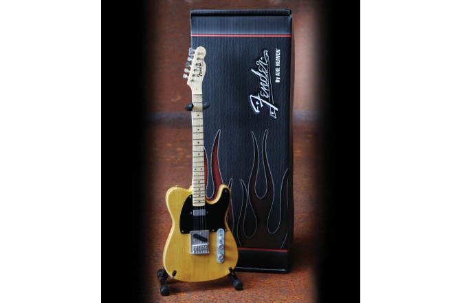 Chitară electrică în miniatură No brand Fender™ Telecaster™- Butterscotch Blonde Finish