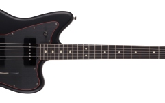 Chitara electrica Jazzmaster Fender Made in Japan Limited Hybrid II Jazzmaster Noir Rosewood Fingerboard, Black