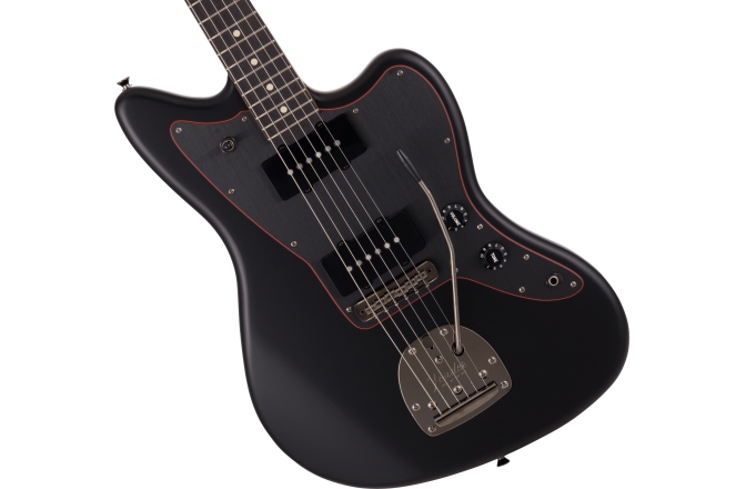 Chitara electrica Jazzmaster Fender Made in Japan Limited Hybrid II Jazzmaster Noir Rosewood Fingerboard, Black