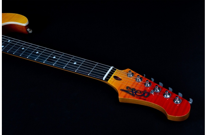 Chitară electrică JET JS-600 Transparent Red