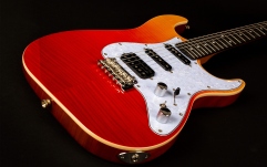 Chitară electrică JET JS-600 Transparent Red