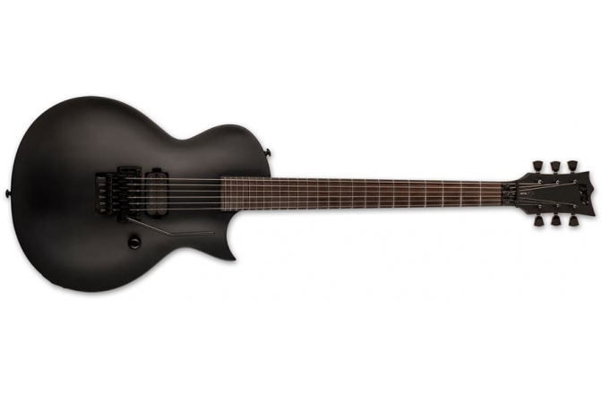 Chitară electrică LP 6 corzi LTD EC-FR Black Metal BLKS