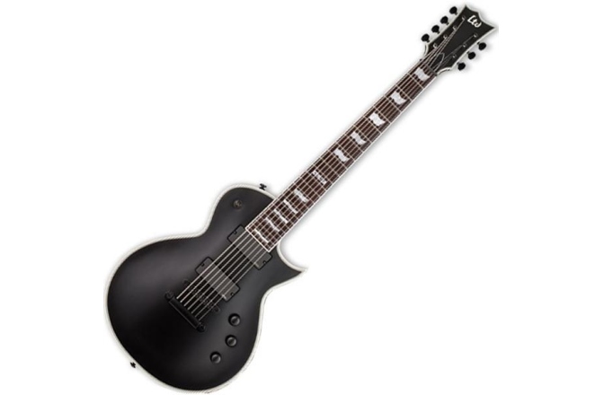 Chitara electrica tip LP cu 7 corzi ESP LTD EC-407 BLKS