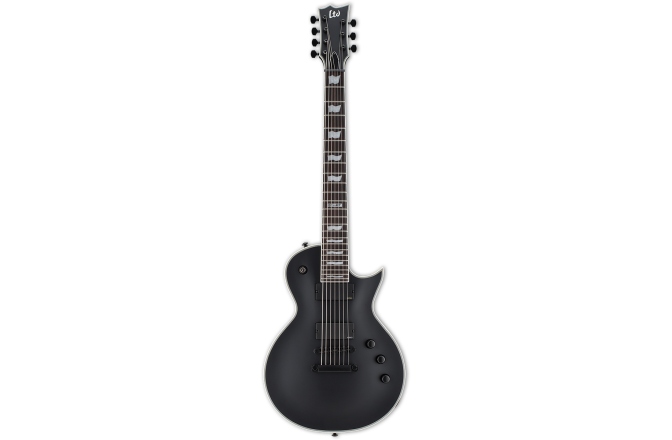 Chitara electrica tip LP cu 7 corzi ESP LTD EC-407 BLKS