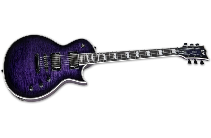 Chitară electrică LP  LTD EC-1000 QM STPSB SEE THRU PURPLE SB