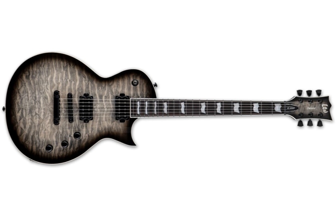 Chitară electrică LP LTD LTD EC-1000T QM CHARCOAL BURST