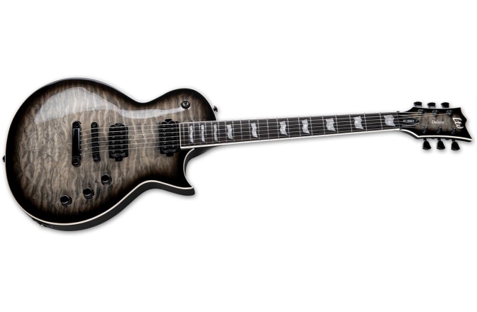 Chitară electrică LP LTD LTD EC-1000T QM CHARCOAL BURST