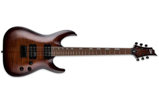 Chitară electrică LTD H-200FM Dark Brown SB