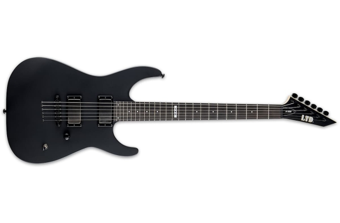 Chitară electrică LTD JL-600 BLKS JEFF LING SIGNATURE - Incl. Case