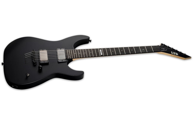 Chitară electrică LTD JL-600 BLKS JEFF LING SIGNATURE - Incl. Case