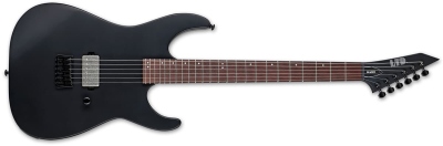 LTD Chitară electrică M-201HT BLKS BLACK SATIN LH