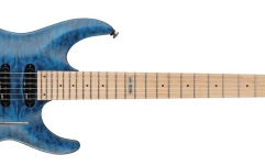Chitara electrica cu 6 corzi ESP LTD MH-103 QM STB