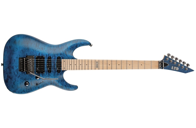 Chitara electrica cu 6 corzi ESP LTD MH-103 QM STB