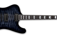 Chitară electrică LTD PHOENIX-1000 QMSTBLKSB SEE THRU BLACK SUNBURST