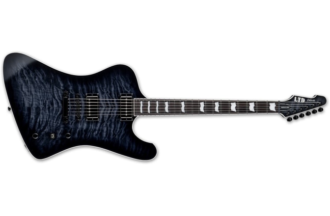 Chitară electrică LTD PHOENIX-1000 QMSTBLKSB SEE THRU BLACK SUNBURST