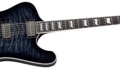 Chitară electrică LTD PHOENIX-1000 QMSTBLKSB SEE THRU BLACK SUNBURST