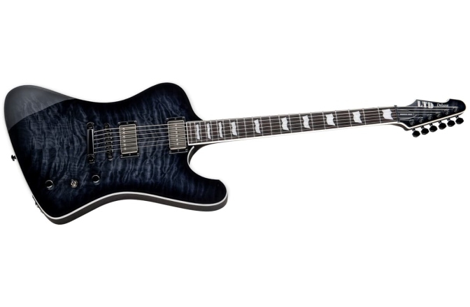 Chitară electrică LTD PHOENIX-1000 QMSTBLKSB SEE THRU BLACK SUNBURST