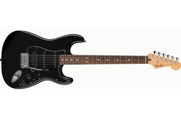 Standard Strat HSS LF Black Pickguard Black