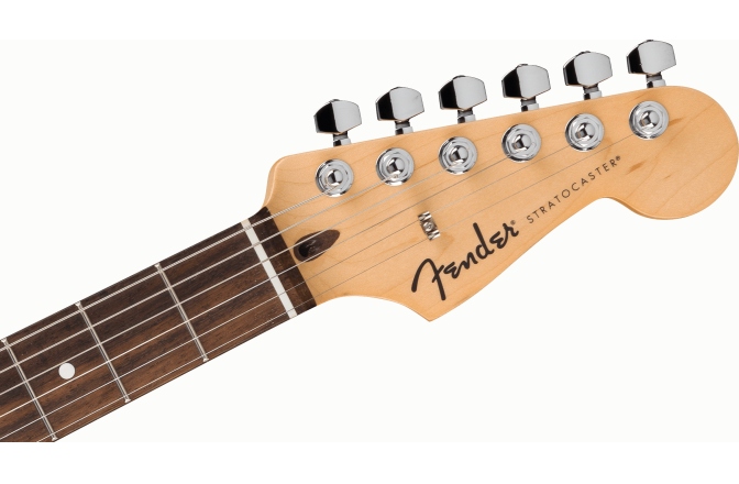 Chitara electrica model stratocaster Fender Standard Strat HSS LF Black Pickguard Black