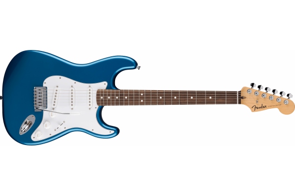 Standard Stratocaster Laurel Fingerboard White Pickguard Aqua Marine Metallic